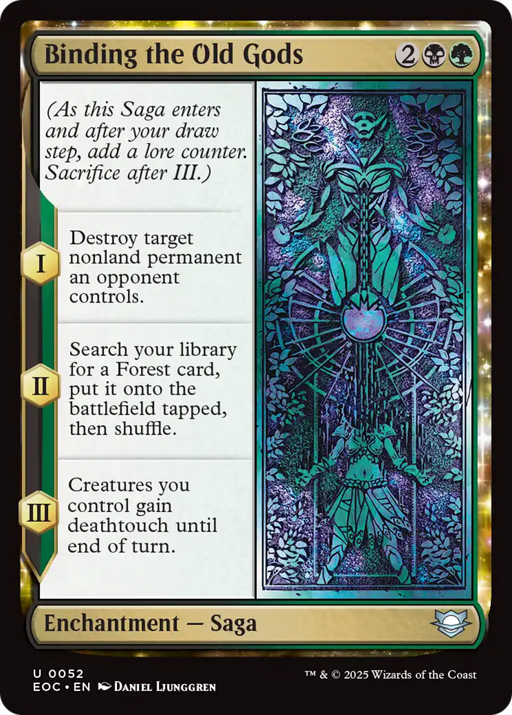 Binding the Old Gods [Edge of Eternities Commander] | Cards and Coasters CA