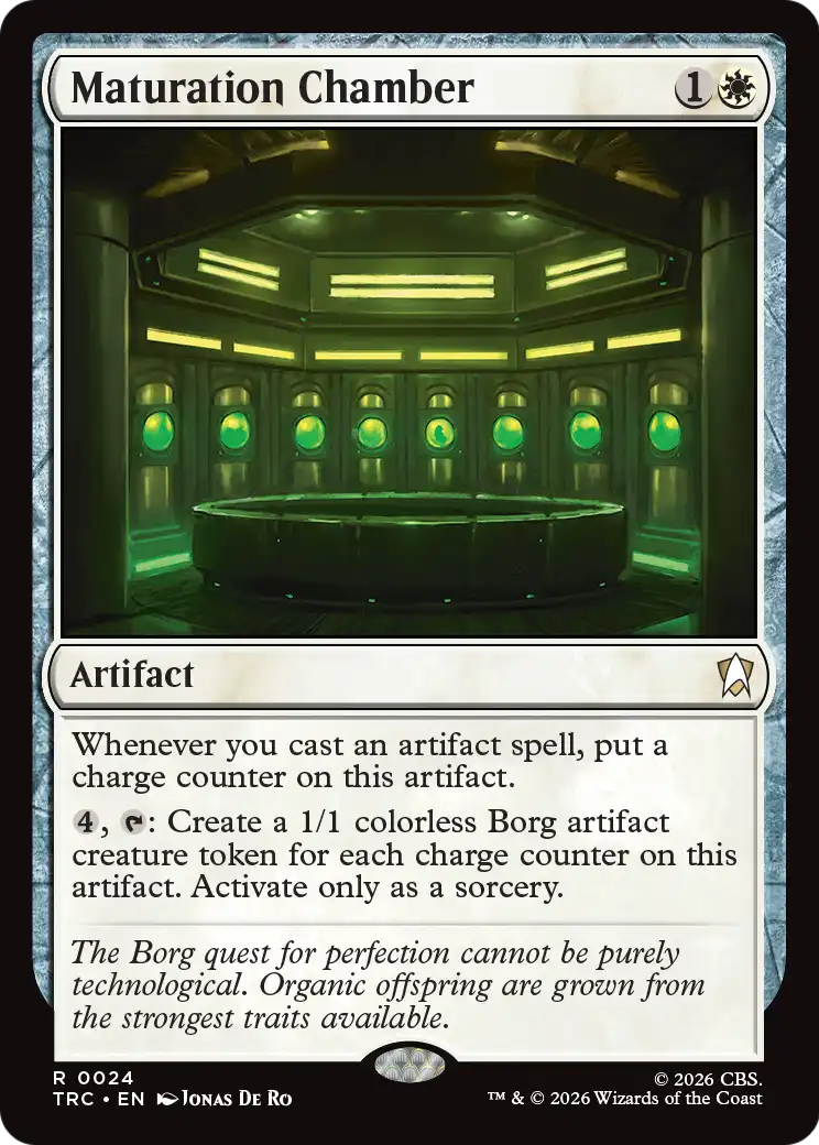 Maturation Chamber [Star Trek Commander] | Cards and Coasters CA