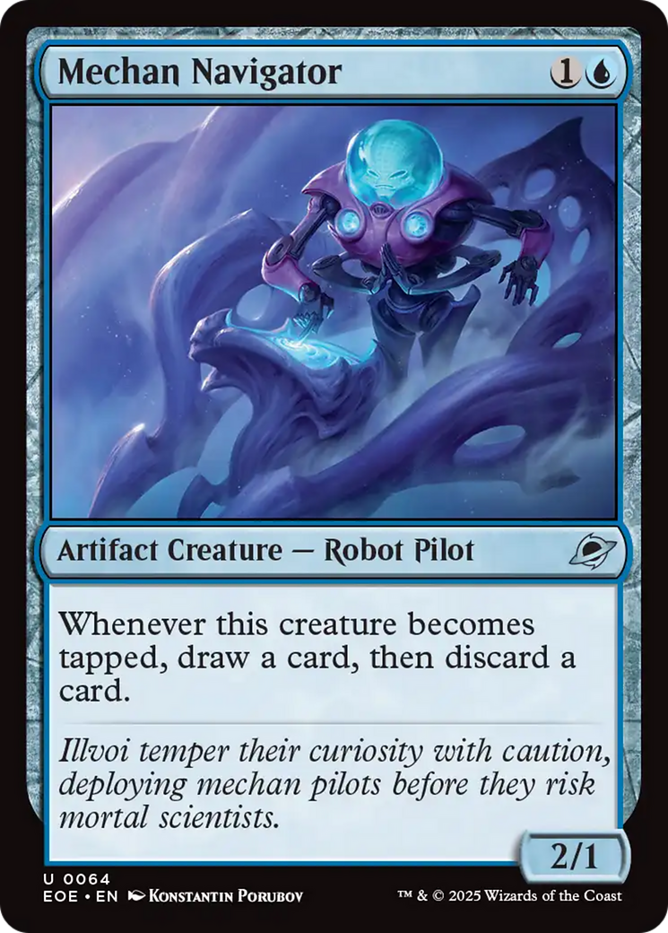 Mechan Navigator [Edge of Eternities] | Cards and Coasters CA