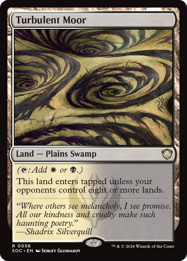 Turbulent Moor [Secrets of Strixhaven Commander] | Cards and Coasters CA