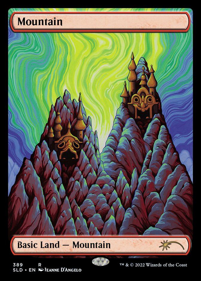 Mountain (389) [Secret Lair Drop Series] | Cards and Coasters CA