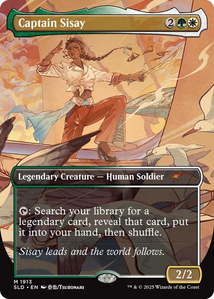 Captain Sisay (1913) [Secret Lair Drop Series] | Cards and Coasters CA