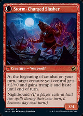 Reckless Stormseeker // Storm-Charged Slasher [Innistrad: Midnight Hunt] | Cards and Coasters CA