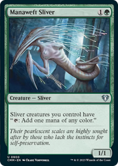 Manaweft Sliver [Commander Masters] | Cards and Coasters CA