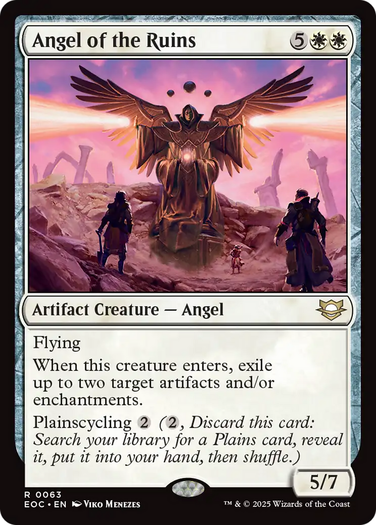 Angel of the Ruins [Edge of Eternities Commander] | Cards and Coasters CA