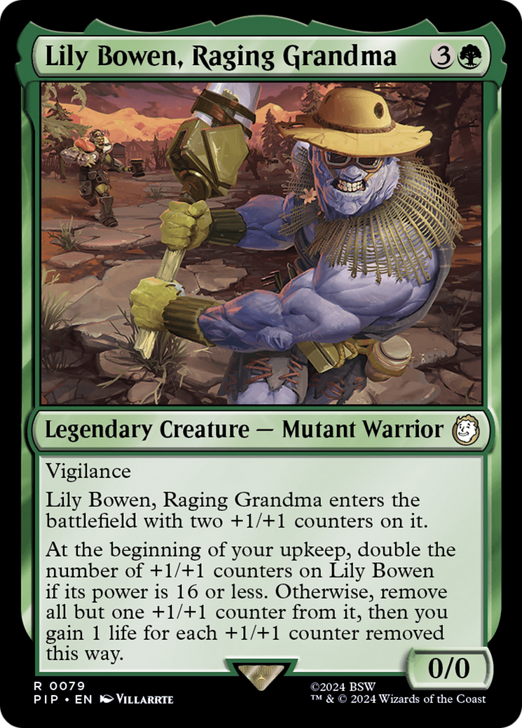 Lily Bowen, Raging Grandma [Fallout] | Cards and Coasters CA