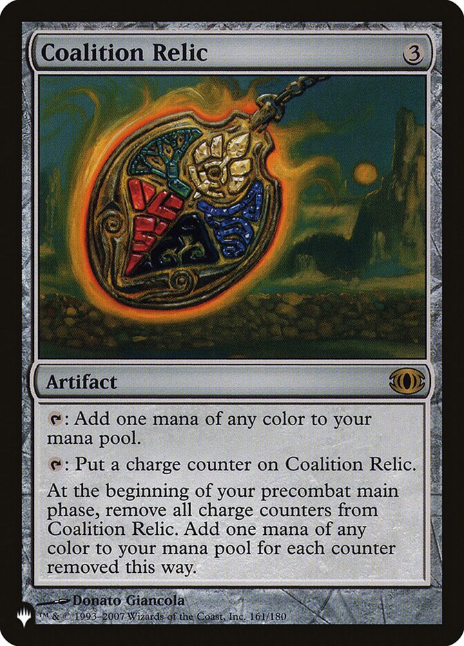 Coalition Relic [The List] | Cards and Coasters CA