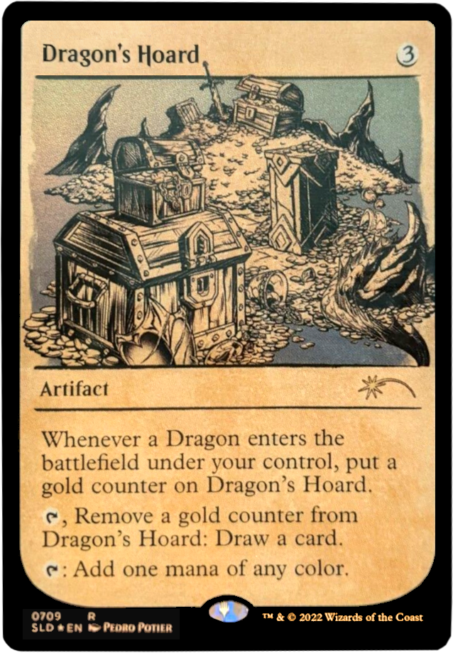 Dragon's Hoard (Showcase) [Secret Lair Drop Promos] | Cards and Coasters CA