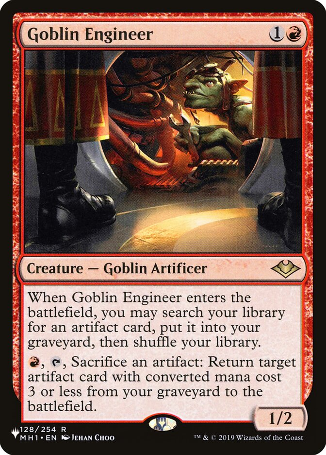 Goblin Engineer [Secret Lair: Heads I Win, Tails You Lose] | Cards and Coasters CA
