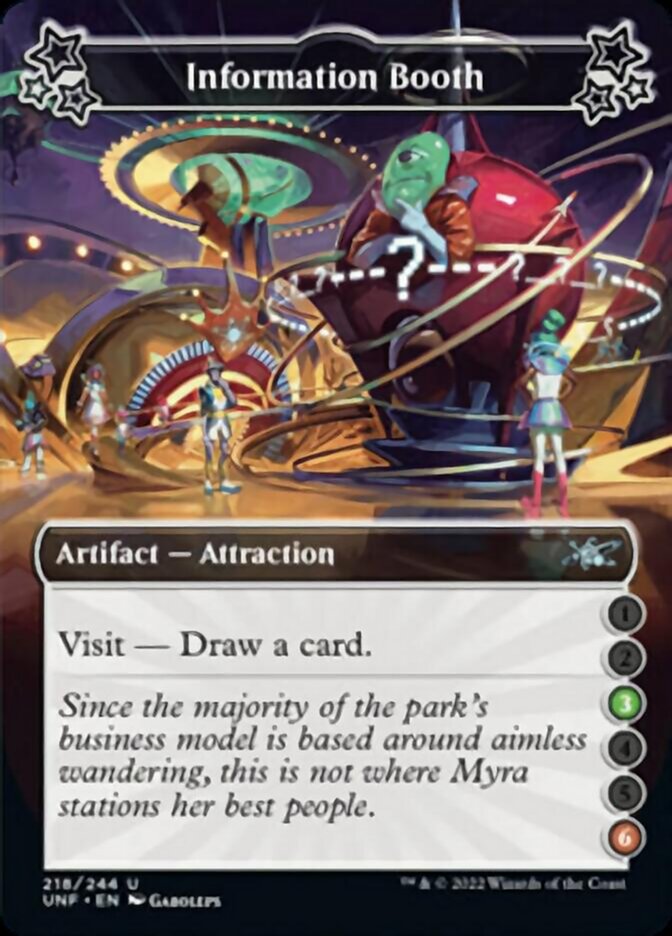 Information Booth (3-6) [Unfinity] | Cards and Coasters CA