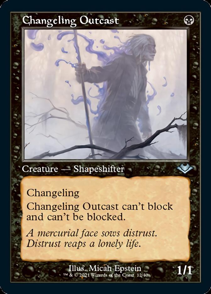 Changeling Outcast (Retro) [Modern Horizons] | Cards and Coasters CA