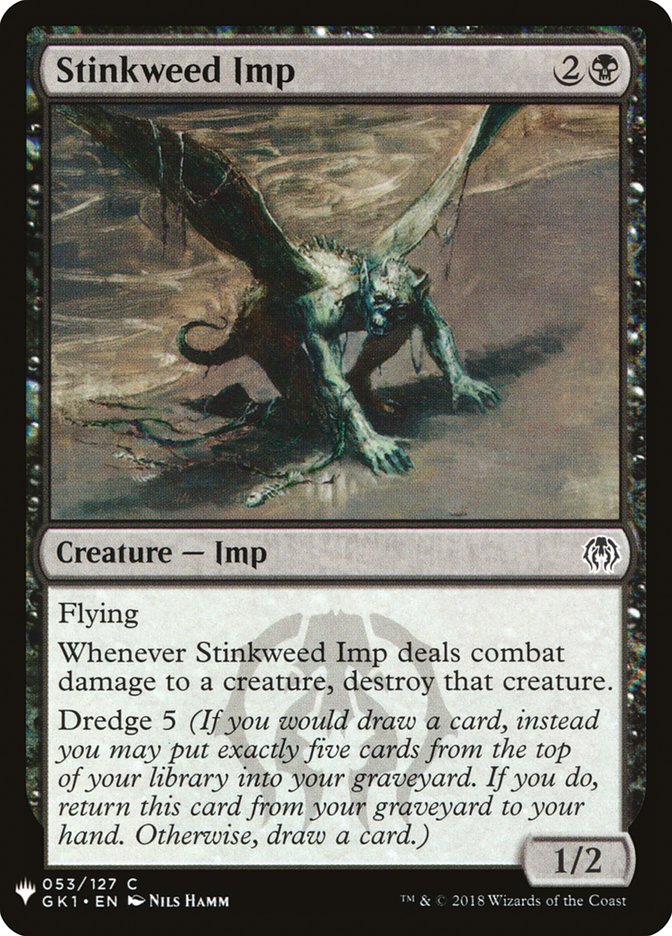 Stinkweed Imp [Mystery Booster] | Cards and Coasters CA