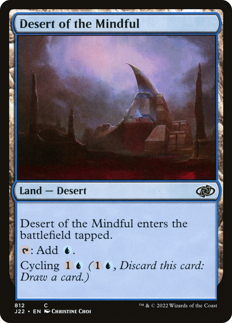 Desert of the Mindful [Jumpstart 2022] | Cards and Coasters CA