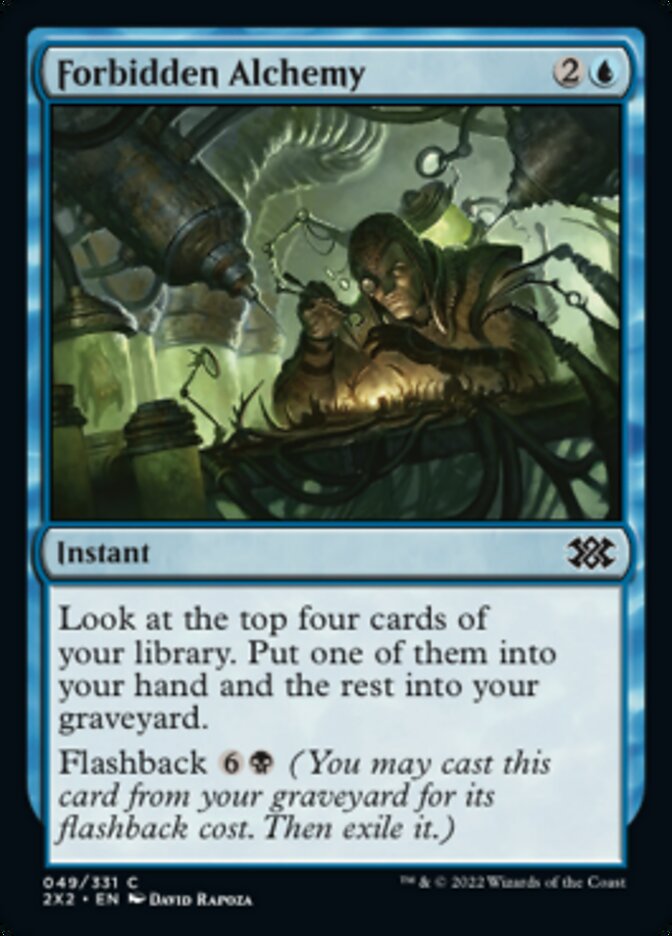 Forbidden Alchemy [Double Masters 2022] | Cards and Coasters CA