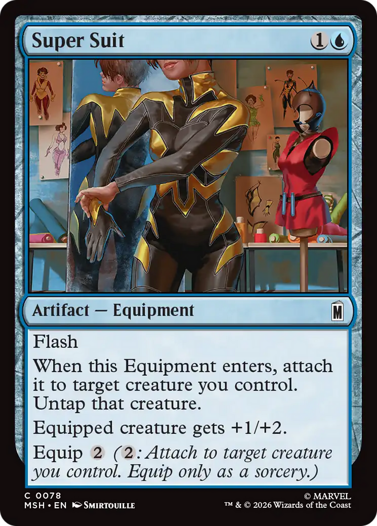 Super Suit [Marvel Super Heroes] | Cards and Coasters CA