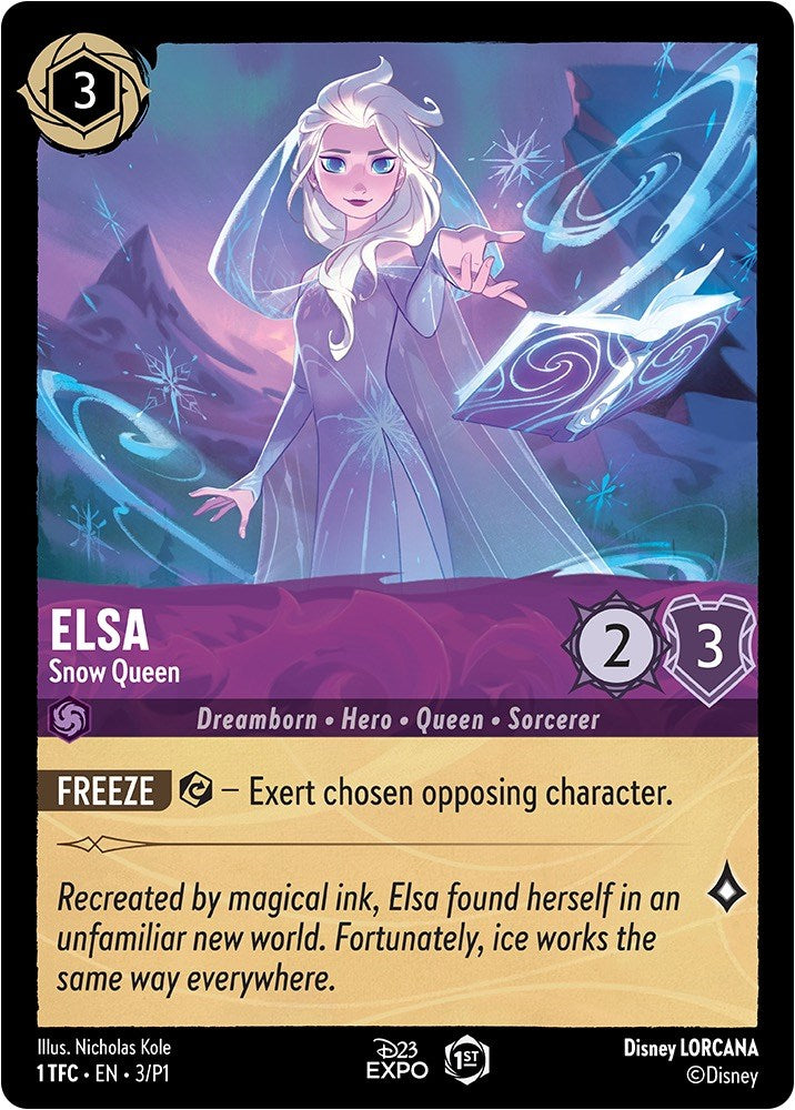 Elsa (3) [D23 Promos] | Cards and Coasters CA