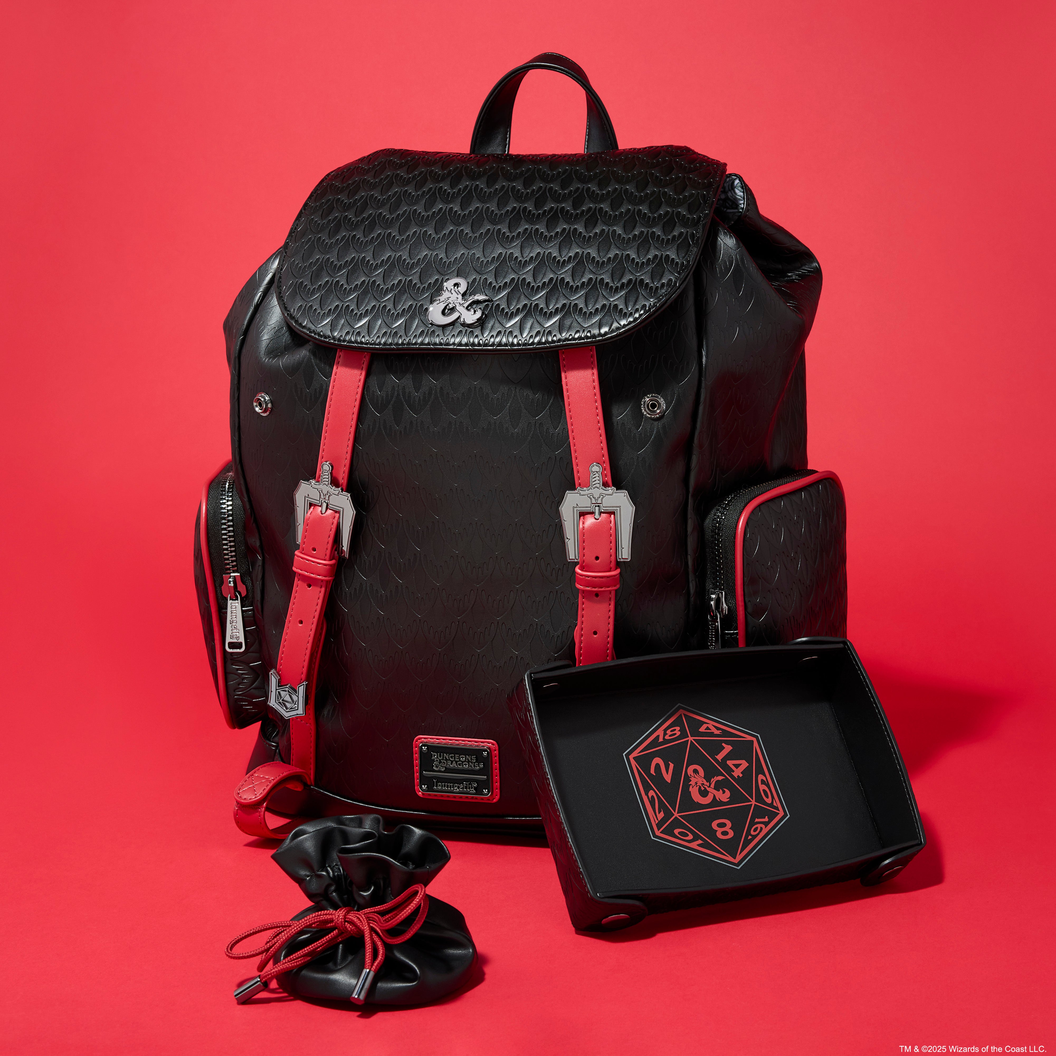 Loungefly : Dungeons and Dragons Fullbag | Cards and Coasters CA