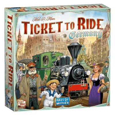 Ticket to Ride - Germany | Cards and Coasters CA