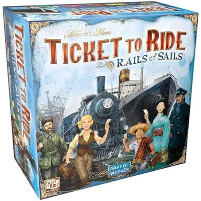 Ticket to Ride - Rails and Sails | Cards and Coasters CA