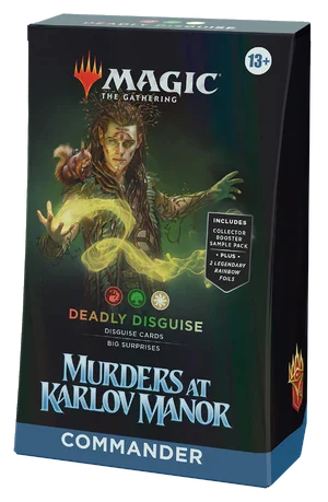 Murders at Karlov Manor - Commander Deck Deadly Disguise | Cards and Coasters CA