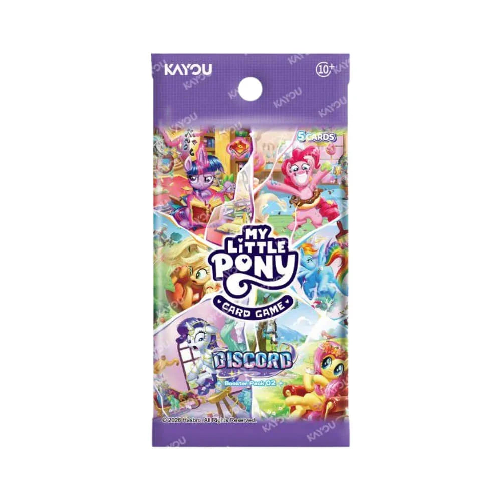 My Little Pony TCG:  Discord - Booster Pack | Cards and Coasters CA