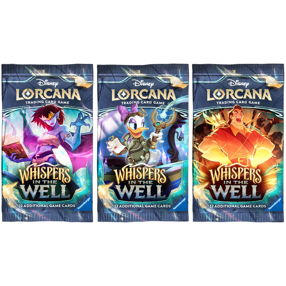 DISNEY LORCANA SET 10 WHISPERS IN THE WELL BOOSTER PACK | Cards and Coasters CA