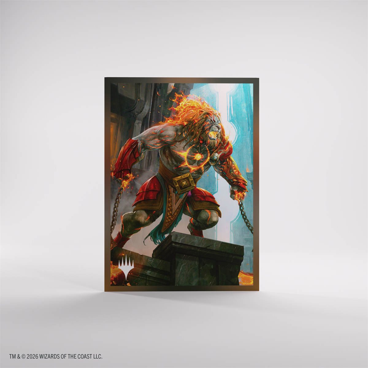 Magic: The Gathering  - Reality Fracture Premium Art Sleeves - Ajani, Path of Vengeance | Cards and Coasters CA