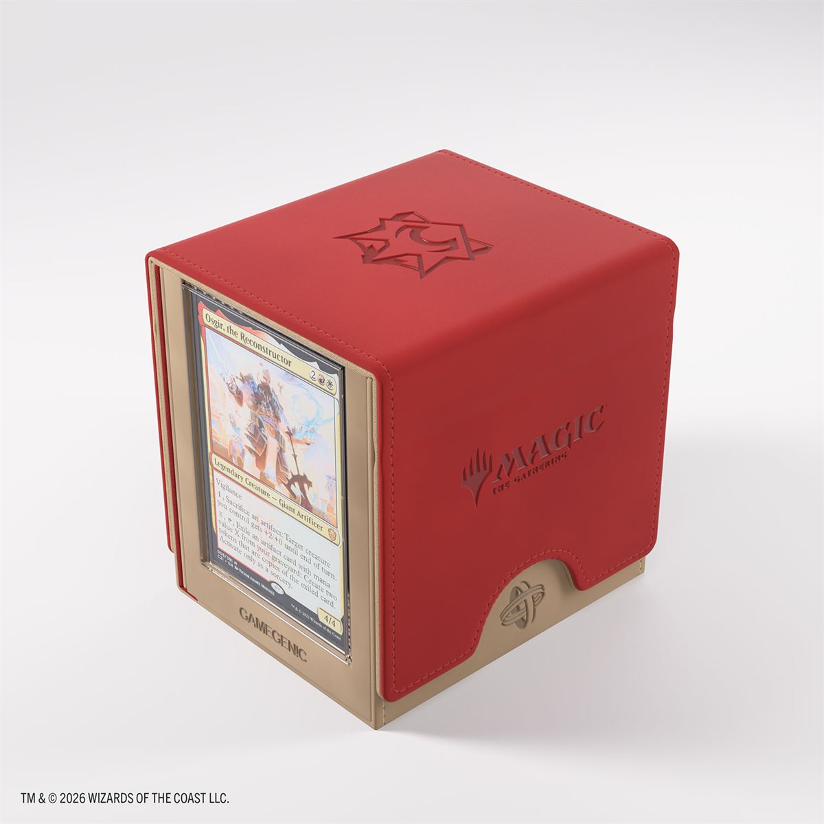 Gamegenic - Deck Box - Magic: The Gathering - Secrets of Strixhaven - Sidekick Pro XL Lorehold | Cards and Coasters CA