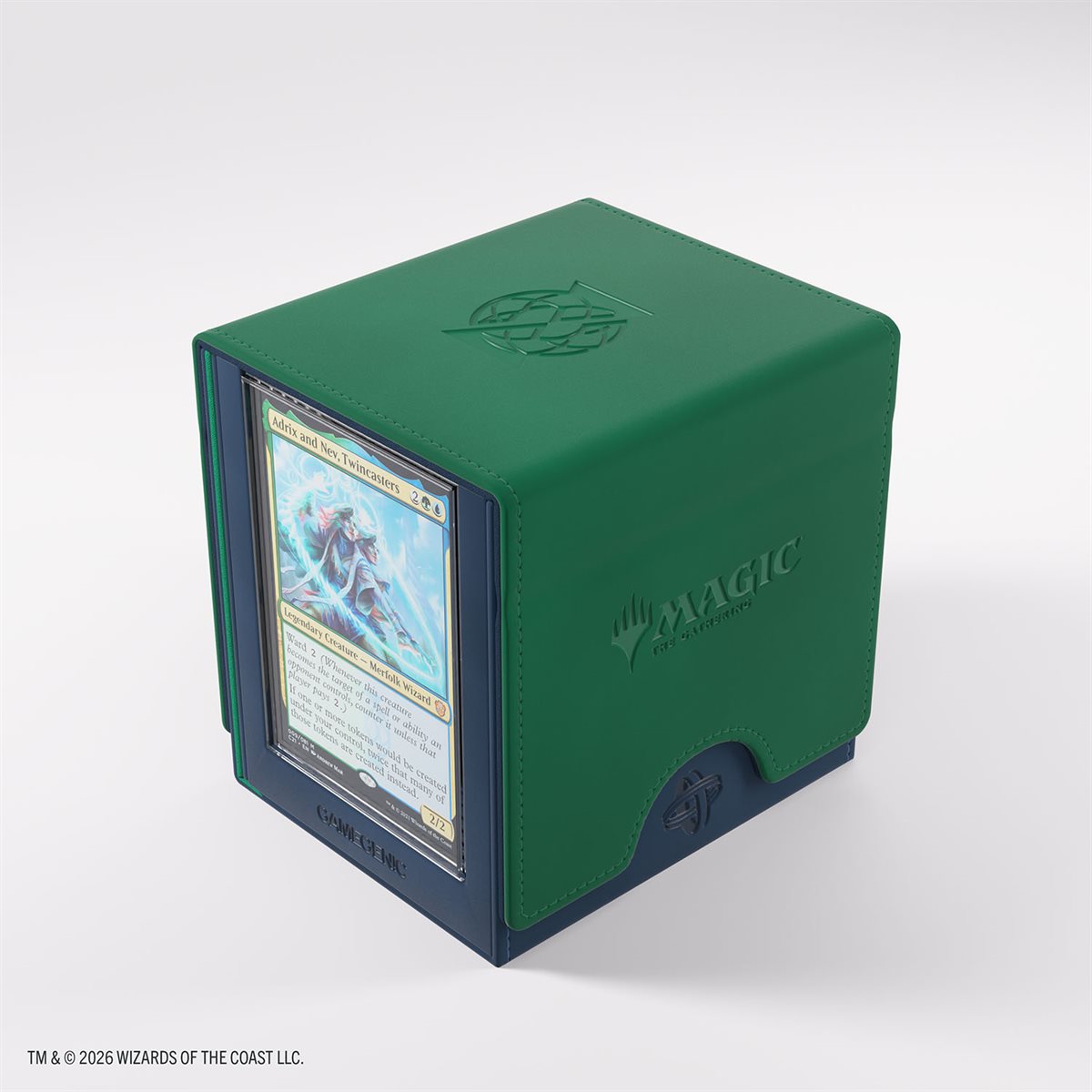Gamegenic - Deck Box - Magic: The Gathering - Secrets of Strixhaven - Sidekick Pro XL Quandrix | Cards and Coasters CA
