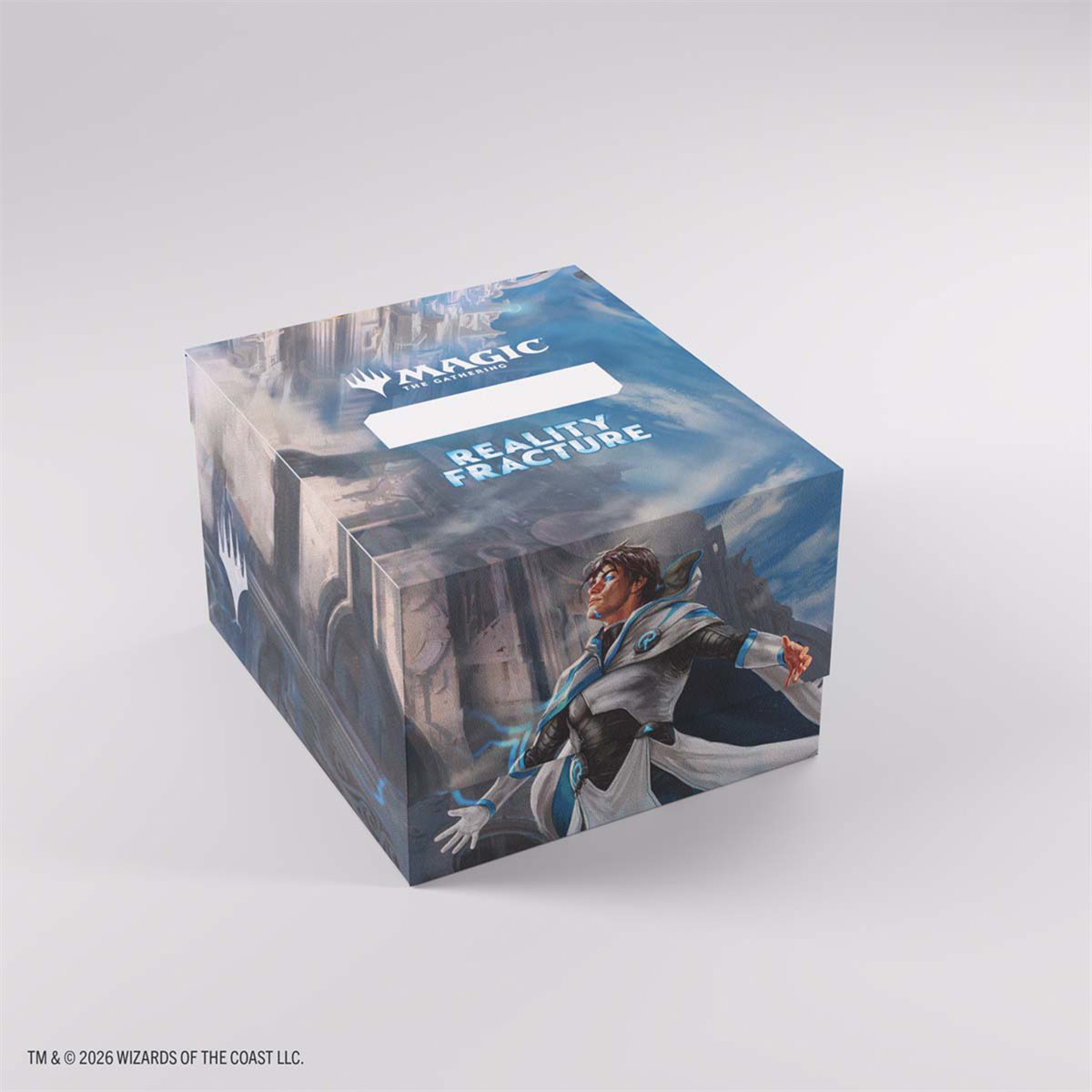 Deck Box: Magic the Gathering - Reality Fracture Soft Crate XL Sideloading - Tam Beleren, Conflicted / Jace, Building Reality | Cards and Coasters CA