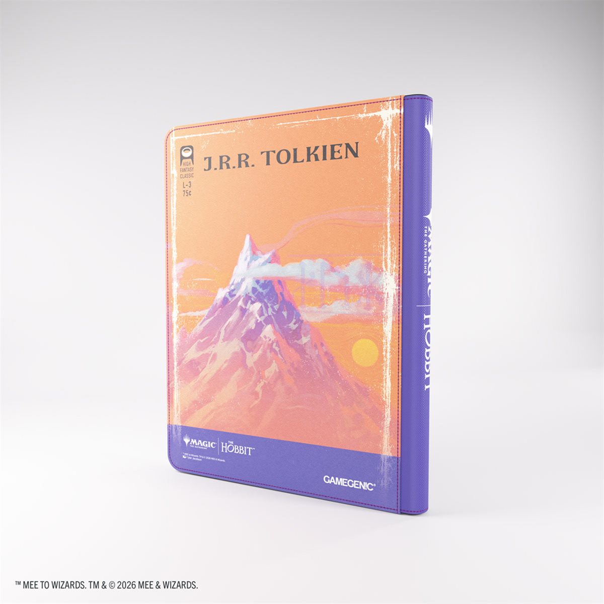 Magic: The Gathering - Binder - The Hobbit - Gollun, Riddle Master / Lonely Mountain | Cards and Coasters CA