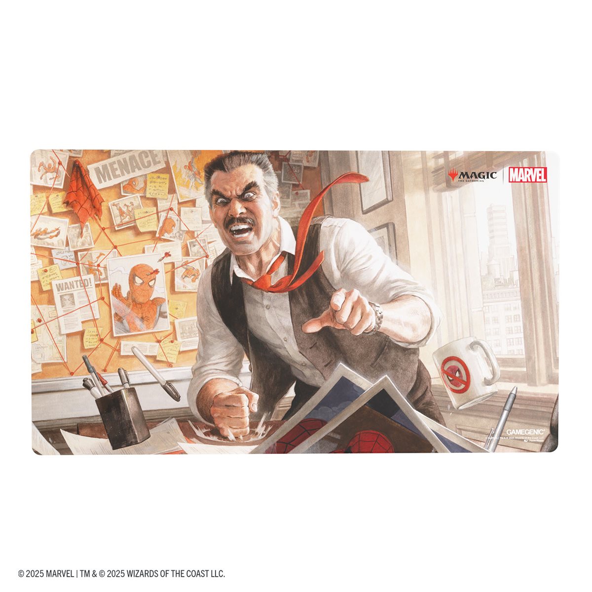 GameGenic Playmat: J.Jonah Jameson | Cards and Coasters CA