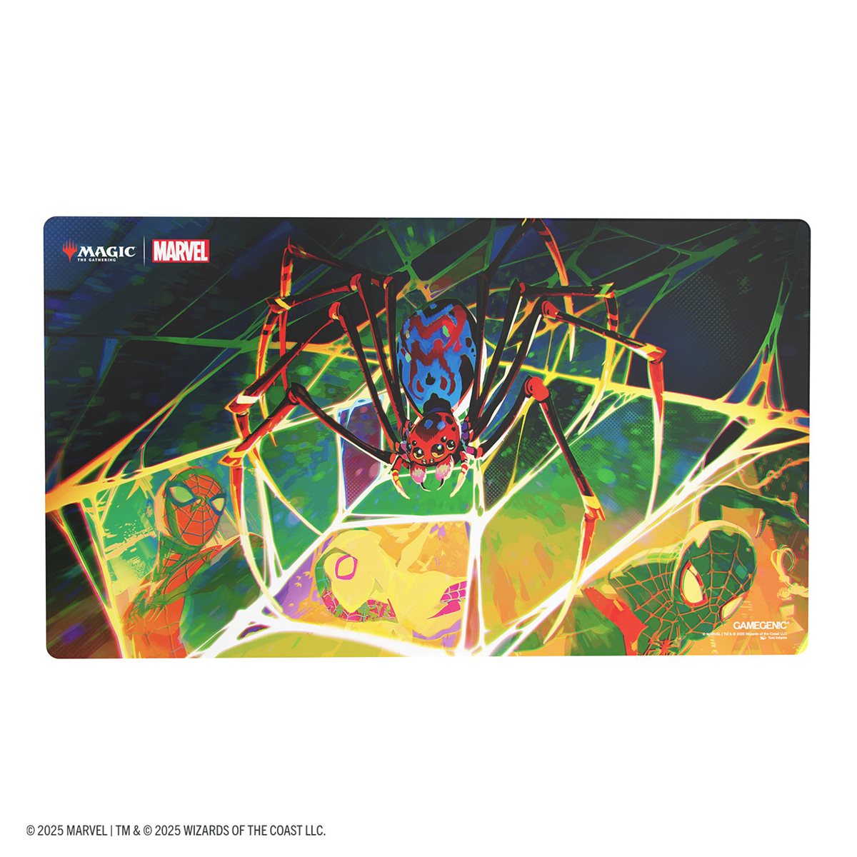GameGenic Playmat: Spider-Man Radioactive Spider | Cards and Coasters CA