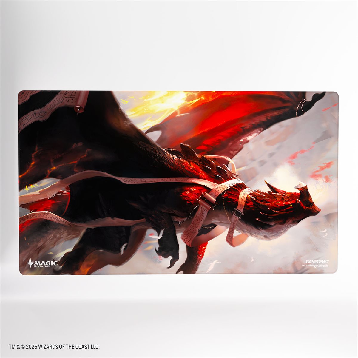 GameGenic Playmat: Secrets of Strixhaven - Lorehold, The Historian | Cards and Coasters CA