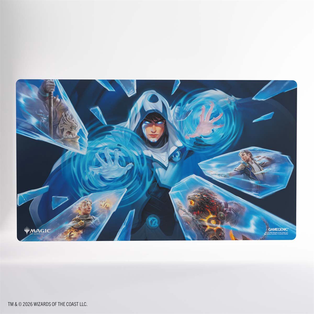 Playmat: Magic the Gathering- Reality Fracture Prime - Jace Fracturer of Reality | Cards and Coasters CA