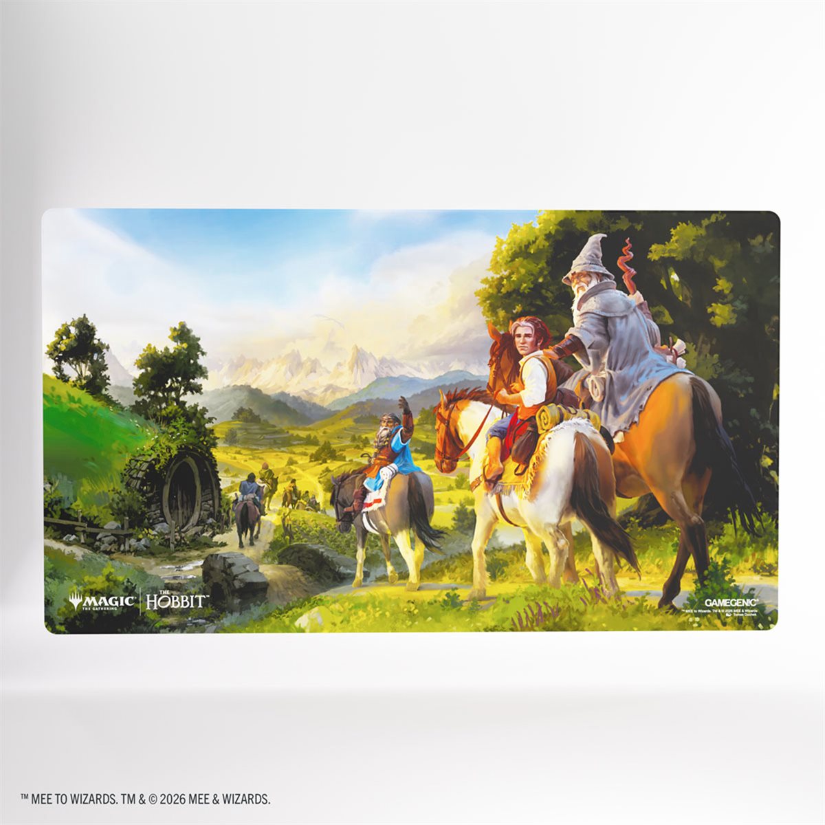 GameGenic Playmat: The Hobbit - Leaving Hobbiton | Cards and Coasters CA
