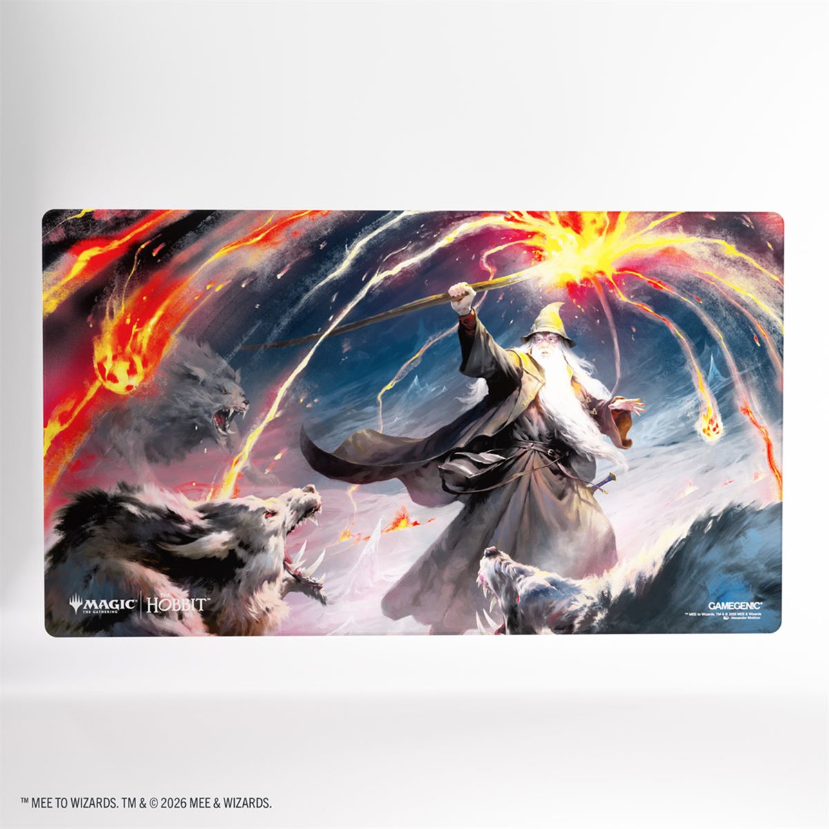 GameGenic Playmat: The Hobbit - Gandalf, Shadow's Foe | Cards and Coasters CA