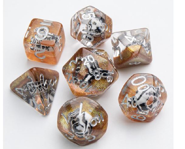 Gamegenic: RPG DIce Set: Death Valley | Cards and Coasters CA