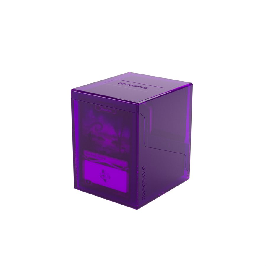 Gamegen Deck box Bastion - Purple | Cards and Coasters CA