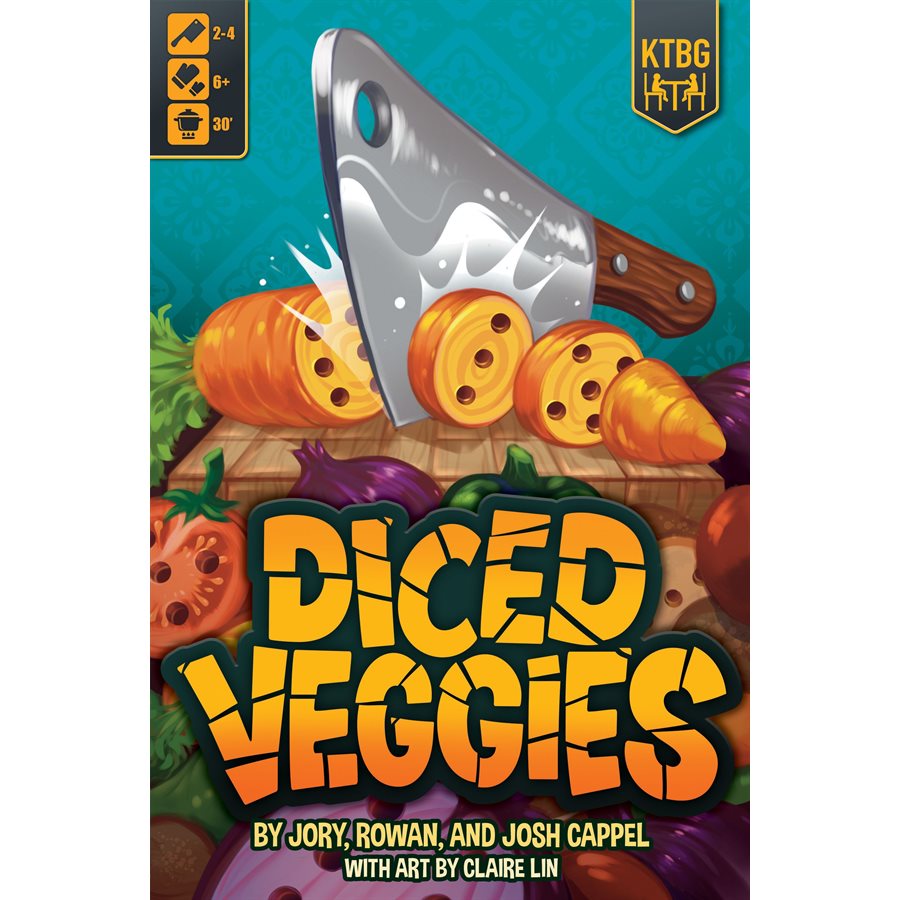 Diced Veggies (French) | Cards and Coasters CA