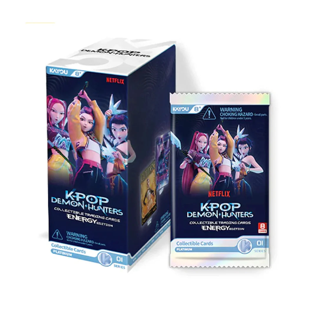 KPOP: Demon Hunter Collectible Cards - Series 1  - World Tour Energy Box | Cards and Coasters CA