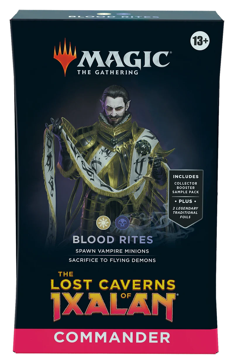 Lost Caverns of Ixalan Commander Deck - Blood Rites | Cards and Coasters CA