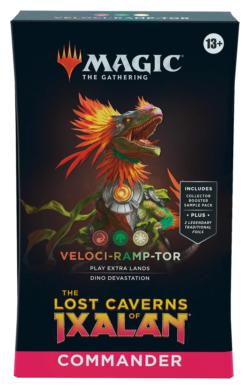 Lost Caverns of Ixalan Commander Deck - Veloci-RAMP-Tor | Cards and Coasters CA