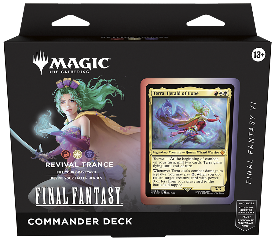 Magic: The Gathering: Final Fantasy - Commander Deck Revival Trance | Cards and Coasters CA