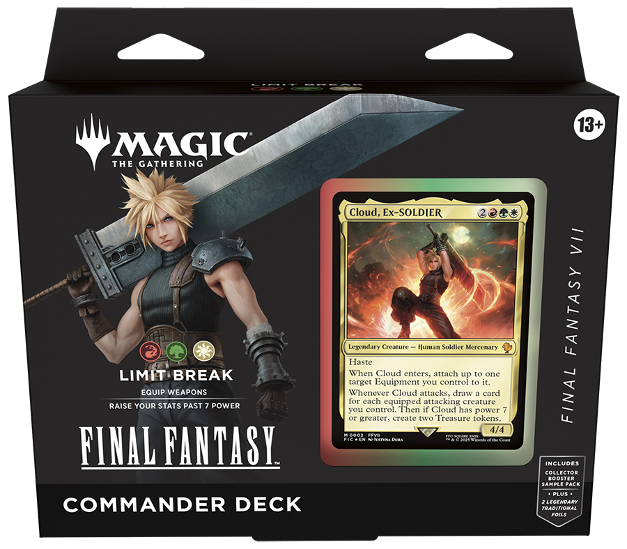Magic: The Gathering: Final Fantasy - Commander Deck Limit Break | Cards and Coasters CA