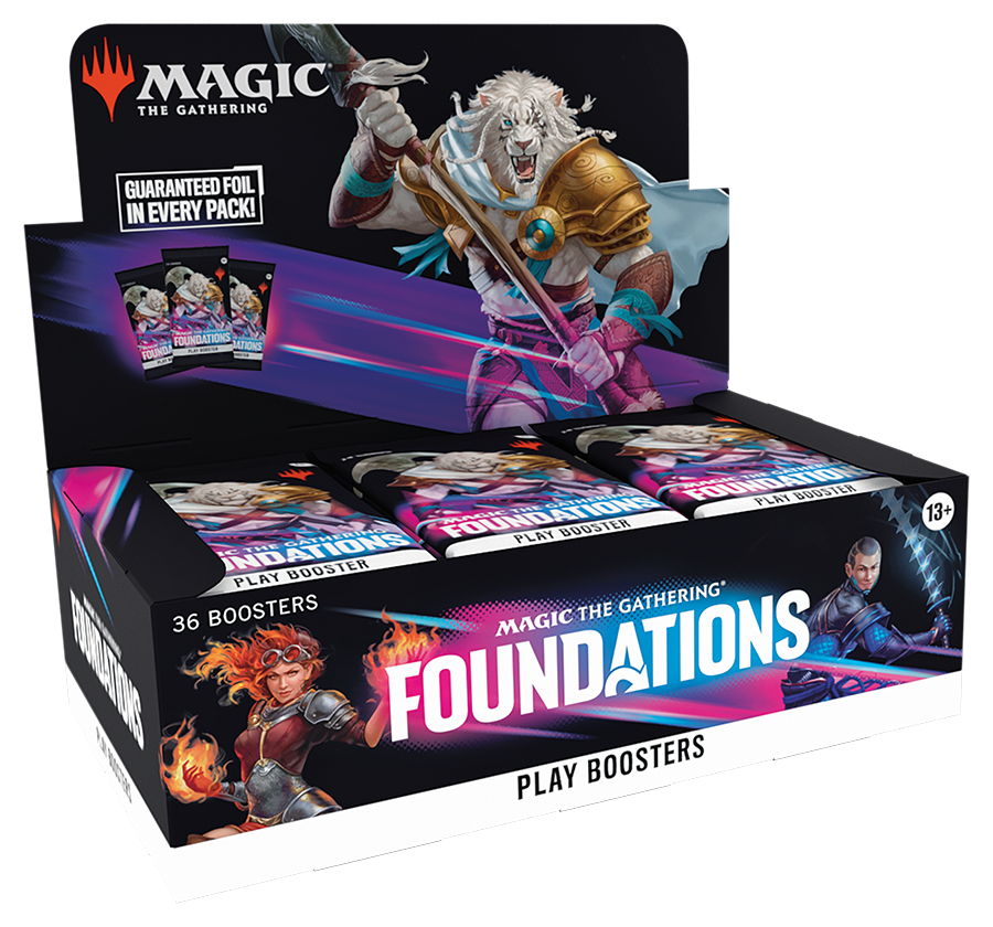 Magic: The Gathering Foundation Play Booster Box | Cards and Coasters CA