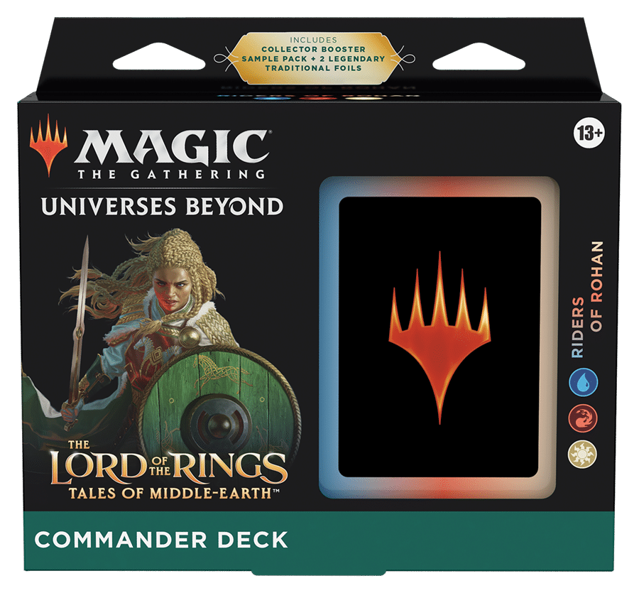 LOTR: Tales of Middle Earth Commander - Riders of Rohan | Cards and Coasters CA