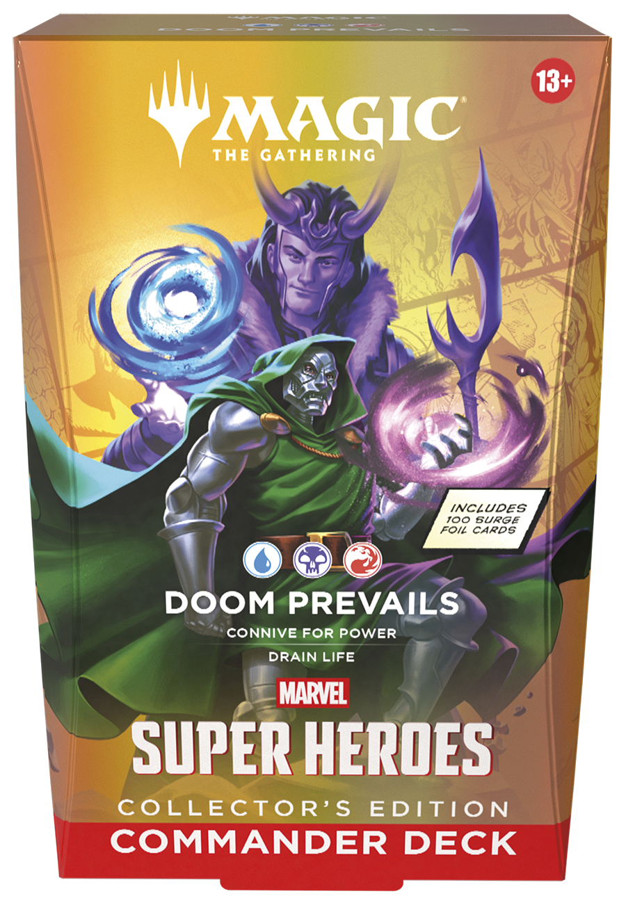 Magic: The Gathering - Marvel Super Heroes - Collector's Commander Deck - Doom Prevails | Cards and Coasters CA