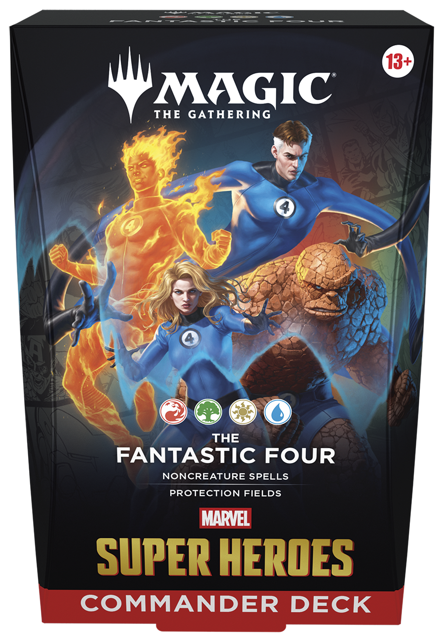 Magic: The Gathering - Marvel Super Heroes - Commander Deck - Fantastic Four | Cards and Coasters CA