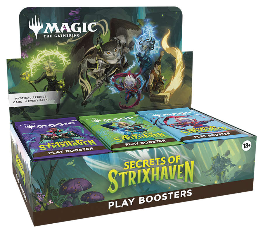 Magic: The Gathering - Secrets of Strixhaven - Play Booster Box | Cards and Coasters CA